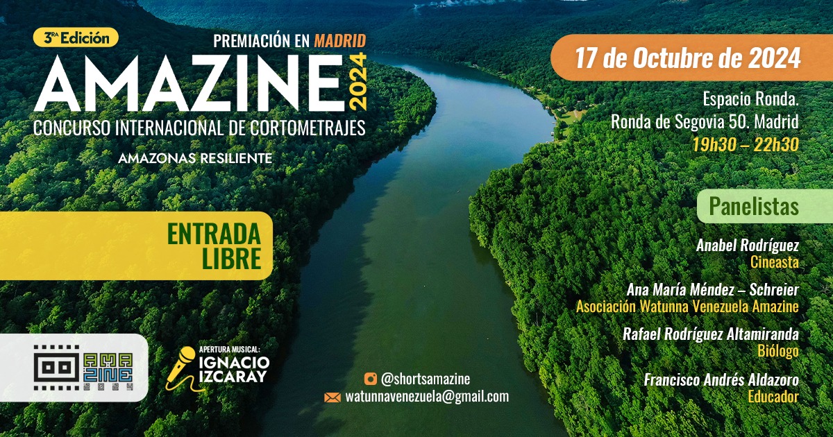 Premios Amazine 2024: Reconociendo las Voces del Cine y la Amazonía ...