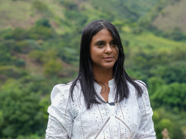 Denise Cuello, coordinadora del programa Cultivando Agua Buena del MEM.