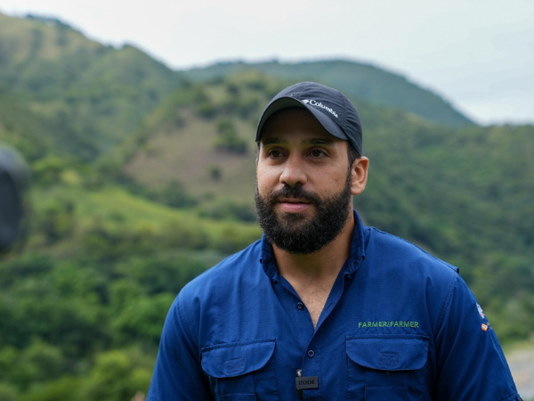 El director de Farmer to Farmer en República Dominicana, Rafael Marte.