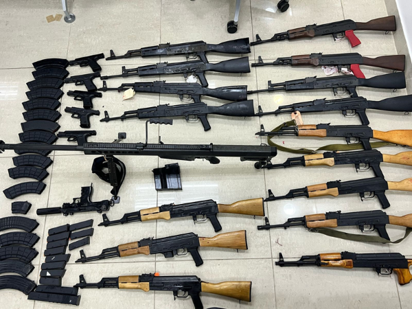 Se hallaron otras 23 armas de fuego procedentes de los Estados Unidos y con destino a Haití