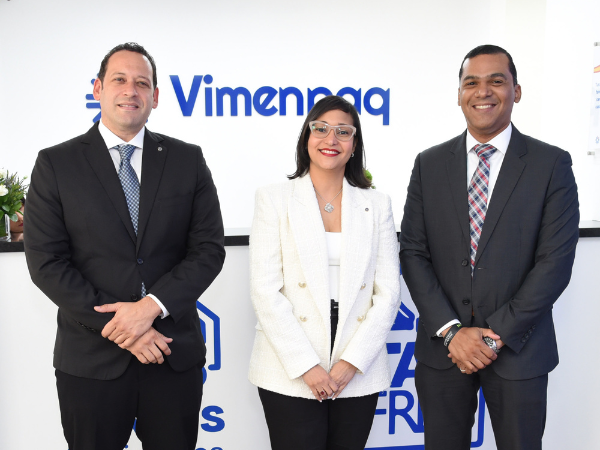 Roque Del Giudice, Christina De Los Santos y Daniel Malena