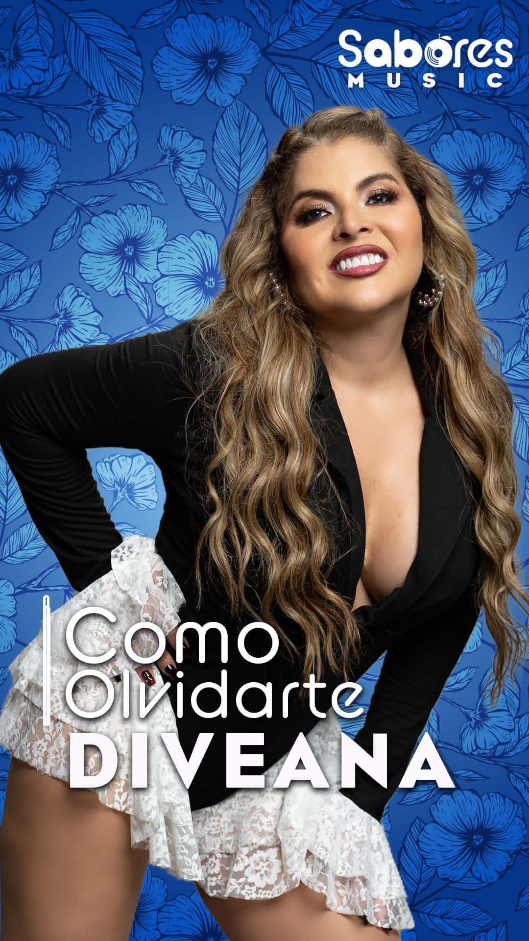 Diveana la reina del merengue lanza «Cómo Olvidarte» de la mano de Sabores Music
