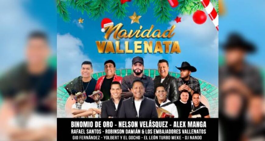 Caracas Recibe la «Navidad Vallenata» en el Estadio Olímpico de la UCV con Estrellas del género