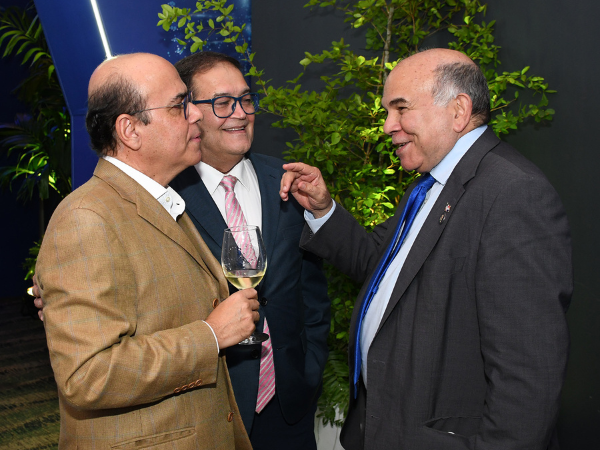 Faroche Melgen, Alberto Santana y Pelegrín Castillos