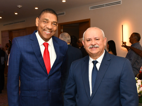 José Encarnación y Agustín Iglesias