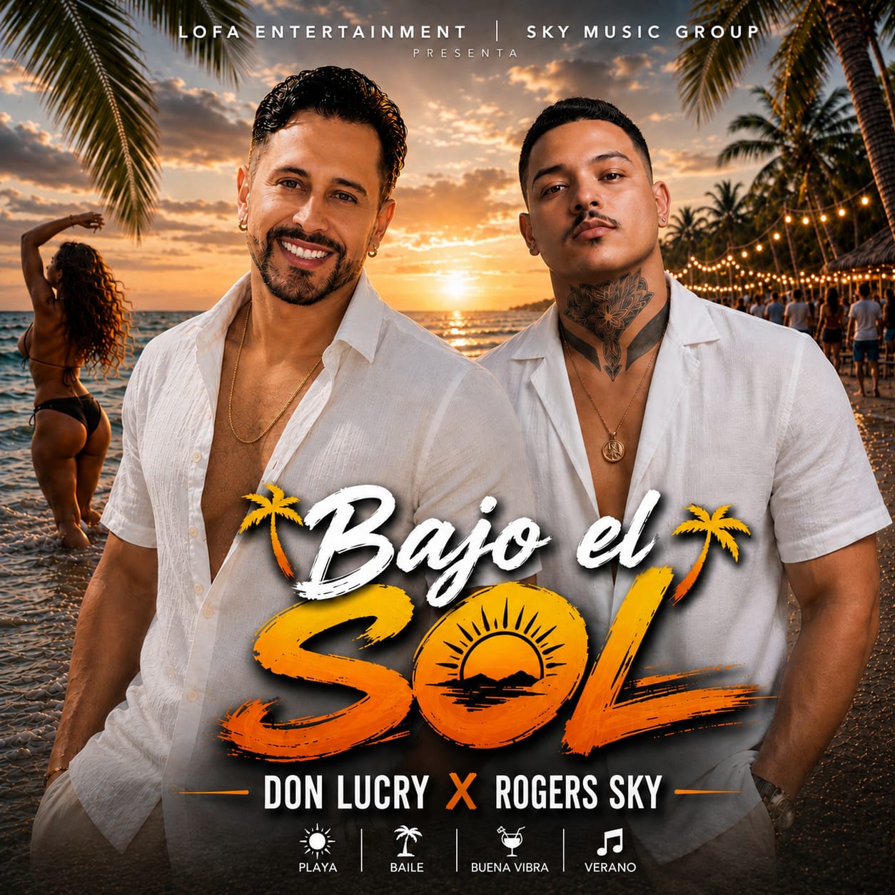 El dominicano Don Lucry se une a Rogers Sky en “Bajo el Sol”, un tema lleno de energía y alegría
