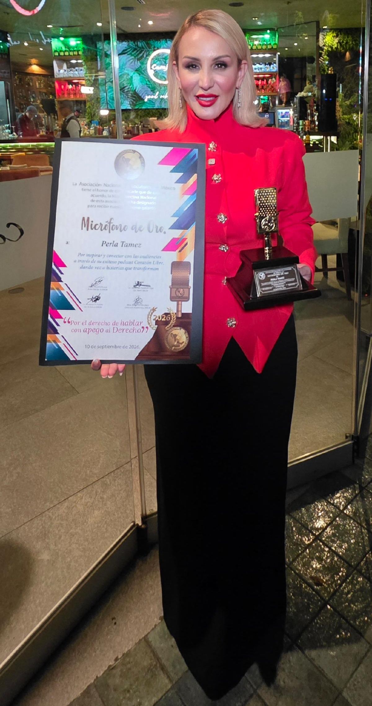 Perla Tamez Casasnovas  Llega a México con el método revolucionario: “Corazón, Mente y Dinero”