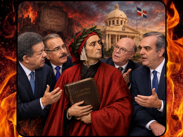 Si Dante Alighieri hubiese conocido a los políticos dominicanos